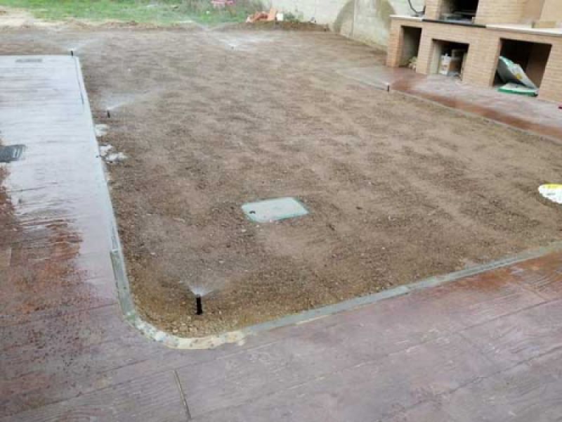 Riego jardín