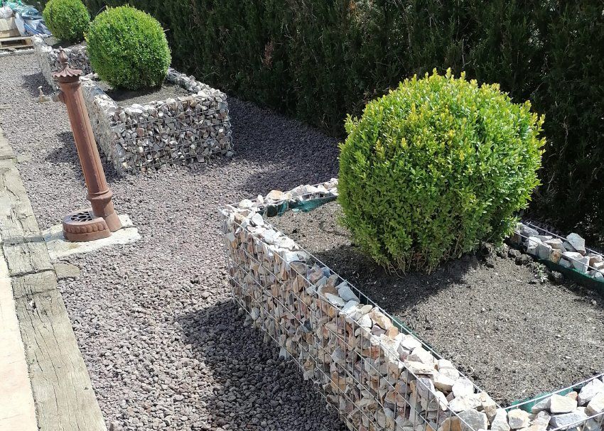 Construcción de jardines